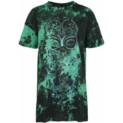 Harry Potter T-shirt - Death Eater - S M - för Dam - svart/grön