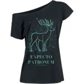 Harry Potter T-shirt - Expecto Patronum - M XL - för Dam - svart