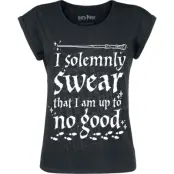 Harry Potter T-shirt - I Solemnly Swear - XS XXL - för Dam - svart