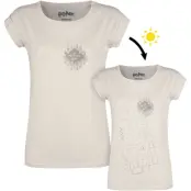 Harry Potter T-shirt - Marauders Map UV - M 4XL - för Dam - krämmelerad