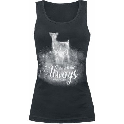 Harry Potter Topp - Always - XS S - för Dam - svart
