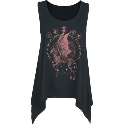 Harry Potter Topp - Thestral - S 3XL - för Dam - svart