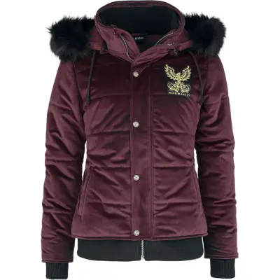 Harry Potter Vinterjacka - Phoenix - S M - för Dam - bordeaux
