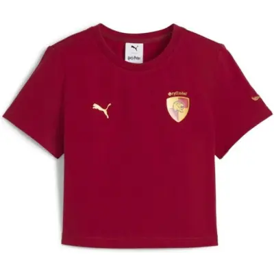 Puma T-shirt - PUMA X HARRY POTTER Baby Tee - 140 176 - för barn - röd