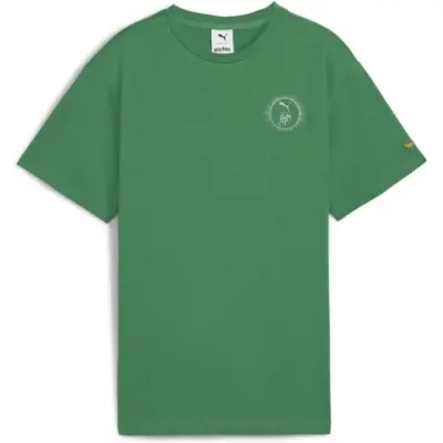 Puma T-shirt - PUMA X HARRY POTTER Relaxed Graphic Tee - 128 164 - för barn - grön