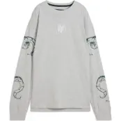 Puma X Harry Potter Långärmad tröja - Hoops x Harry Potter Tee - XS XL - för Dam - grå