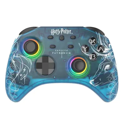 Trade Invaders Harry Potter Expecto Patronum Blue Gamepad Nintendo Switc