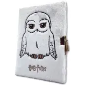 Harry Potter Anteckningsbok - Hedwig - för vit/guld