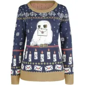 Harry Potter Christmas jumper - Hedwig - XS 6XL - för Dam - flerfärgad