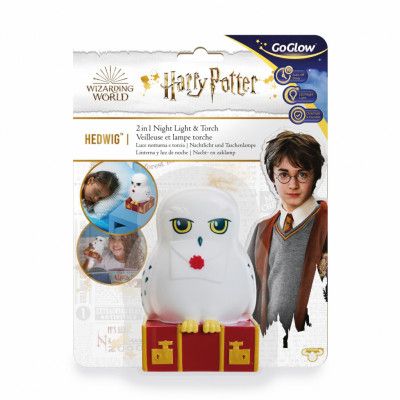 Harry Potter Hedwig GoGlow Nattlampa och ficklampa 2 i 1 - Harry Potter -  Leksaksaffären