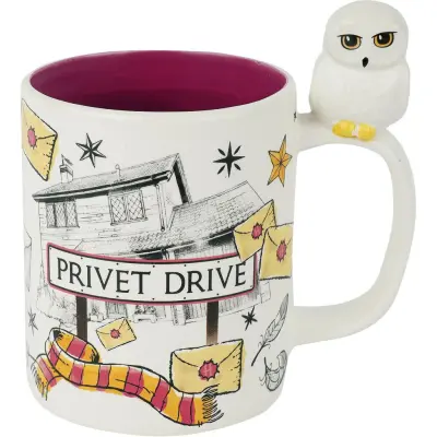 Harry Potter Mugg - Hedwig & Privet Drive - för  flerfärgad