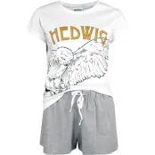 Harry Potter Pyjamas - Hedwig - S 3XL - för Dam - flerfärgad