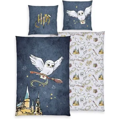 Harry Potter Sängkläder - Hedwig - för None - flerfärgad