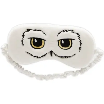 Harry Potter Sovmask - Hedwig - för Dam - vit/svart