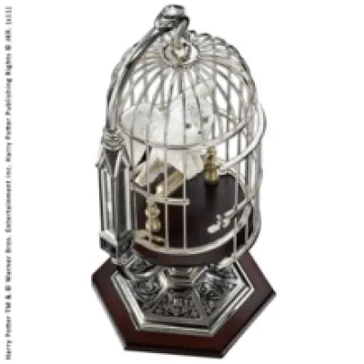 Miniature Hedwig In Cage (NN7098)