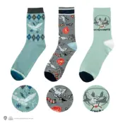 Set of 3 socks Hedwig - Harry Potter (CR1602)
