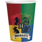8 st Harry Potter pappersmuggar 250 ml - Hogwarts