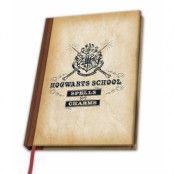 Harry Potter Hogwarts School A5 Note