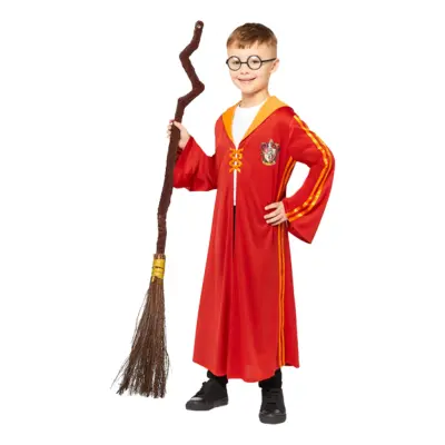 Gryffindor Quidd Barn Maskeraddräkt - X-Large