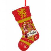 Hängande Harry Potter Gryffindor Sock Dekoration med Tråd 9,5 cm