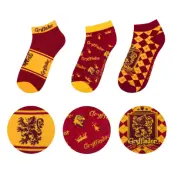 Harry Potter Ankle Socks 3-Pack Gryffindor