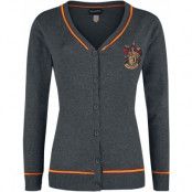 Harry Potter Cardigan - Gryffindor - XS L - för Dam - gråmelerad