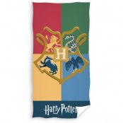 Harry Potter - Four Houses Towel - 70 x 140 cm