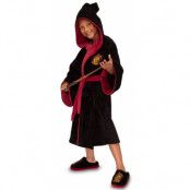 Harry Potter Gryffindor Kids Poly Fleece Robe Black/Burgundy X-Large