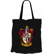 Harry Potter - Gryffindor Logo Black Tygpåse