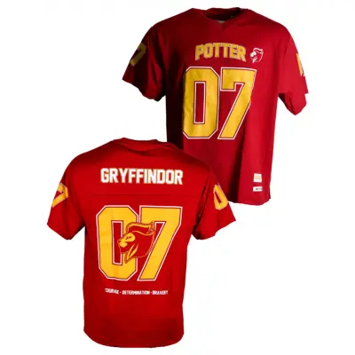 Harry Potter - Gryffindor - T-Shirt Sports Us Replica Unisex (L)