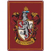 Harry Potter - Gryffindor Tin Sign - 21 x 15 cm
