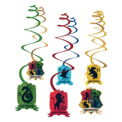 Harry Potter Hängande Dekoration 6-pack