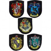 Harry Potter - House Crests Patches 5-Pack