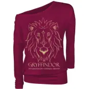 Harry Potter Långärmad tröja - Gryffindor - S XL - för Dam - röd