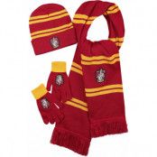 Harry Potter Scarf - Gryffindor - vinterset - för  röd/gul