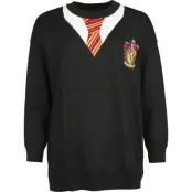 Harry Potter Stickad jumper - Gryffindor - S XL - för Dam - svart