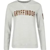 Harry Potter Sweatshirt - Gryffindor - M L - för Dam - grå