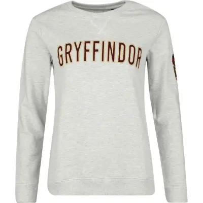 Harry Potter Sweatshirt - Gryffindor - M L - för Dam - grå