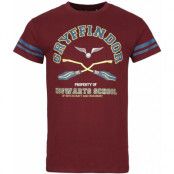 Harry Potter T-shirt - Gryffindor - Supporter - S XXL - för Herr - röd