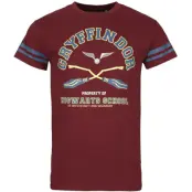 Harry Potter T-shirt - Gryffindor - Supporter - S XXL - för Herr - röd