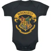 Harry Potter Body - Barn - Hogwarts Crest - 80/86 - för barn - svart