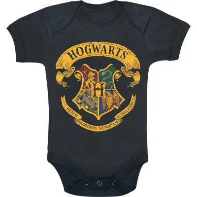 Harry Potter Body - Barn - Hogwarts Crest - 80/86 - för barn - svart