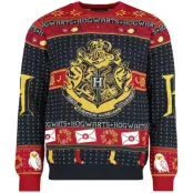 Harry Potter Christmas jumper - Hogwarts - S 3XL - för flerfärgad