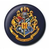 Harry Potter - Colourful Crest Hogwarts - Button Badge 25Mm