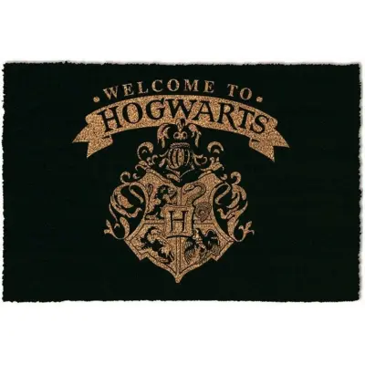 Harry Potter Dörrmatta - Welcome To Hogwarts - för  flerfärgad