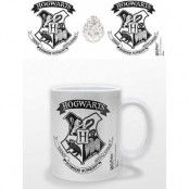 Harry Potter - Hogwarts Crest Black Mug