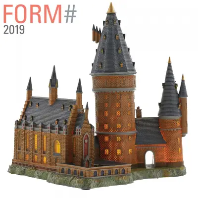 Harry Potter - Hogwarts Great Hall & Tower - 33Cm