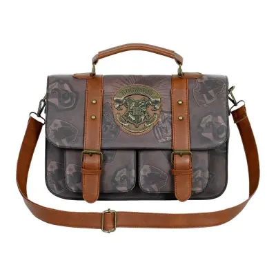 Harry Potter - Hogwarts Houses - Large Satchel Bag