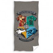 Harry Potter - Hogwarts Houses Towel - 70 x 140 cm