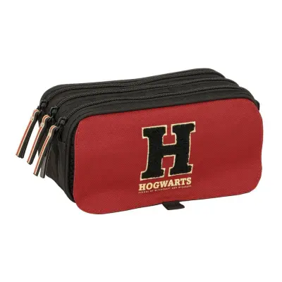 Harry Potter Hogwarts triple pencil case